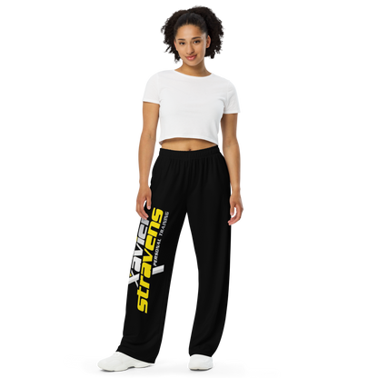 All-over print unisex wide-leg pants