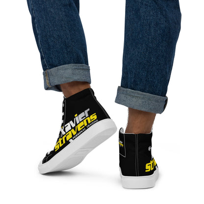 Men’s high top canvas shoes