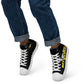Men’s high top canvas shoes