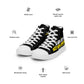 Men’s high top canvas shoes